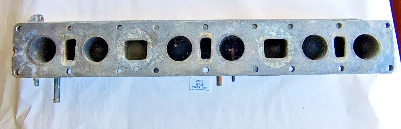 Inlet Manifold Used Original For Twin SU’s P43382A / C39397 To Suit Jaguar XJ615