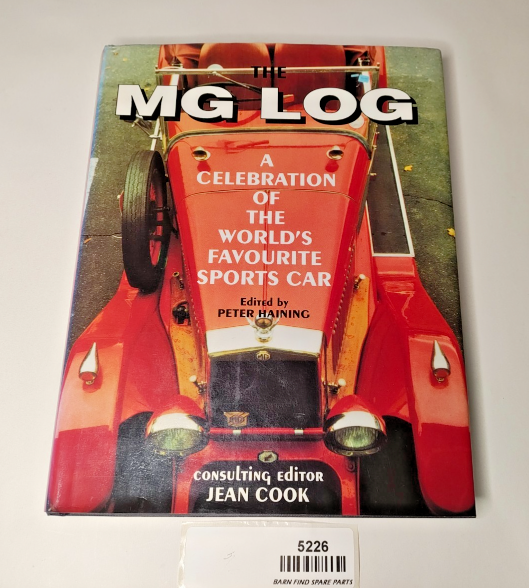 MG LOG A CELEBRATION OF THE WORLD'S FAVOURITE SPORTS CAR Peter Haining hardcover0