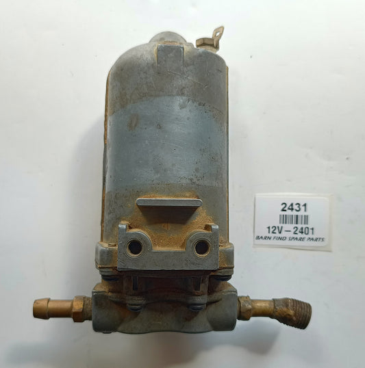 Original Vintage 12 VOLT ELECTRIC FUEL PUMP 12V-2401, Used Condition 0
