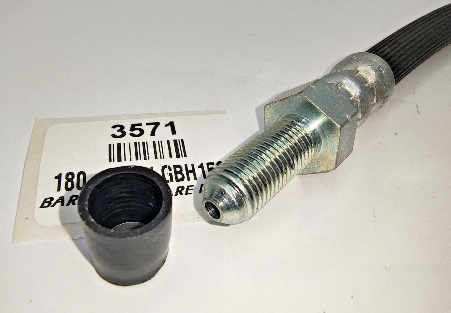 BRAKE HOSE new 440mm L 180-895 Suits Front MG B or Rear Midget 948cc -1098cc3