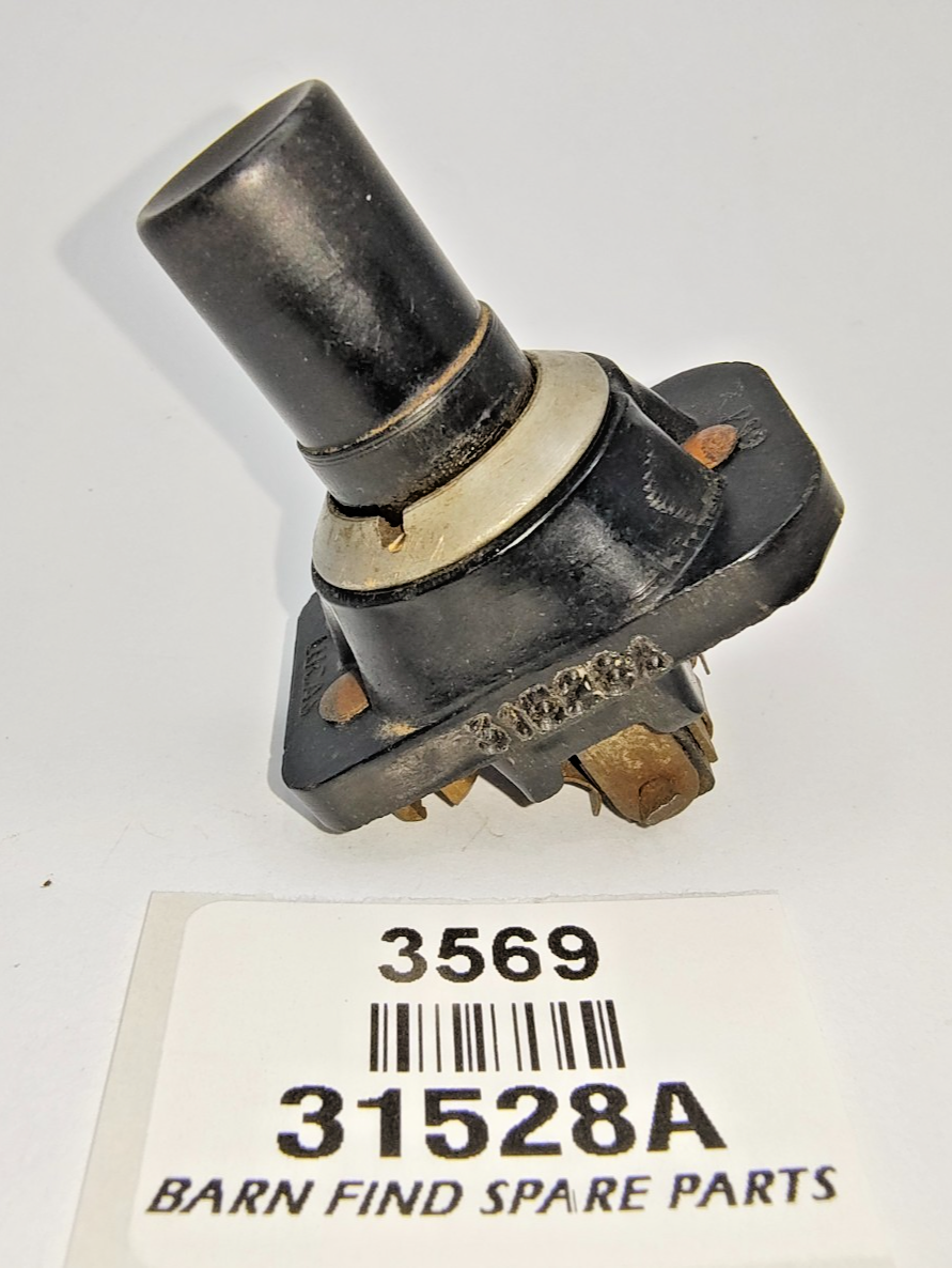Lucas 31528A Panel "P" Light push on/off switch USED Working suits Jaguar XK15011