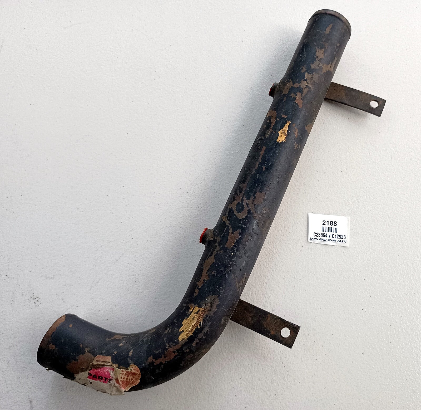  ALL BRASS Lower Water Radiator Pipe, C23864 / C12923 for Jaguar XK150.  New Old0