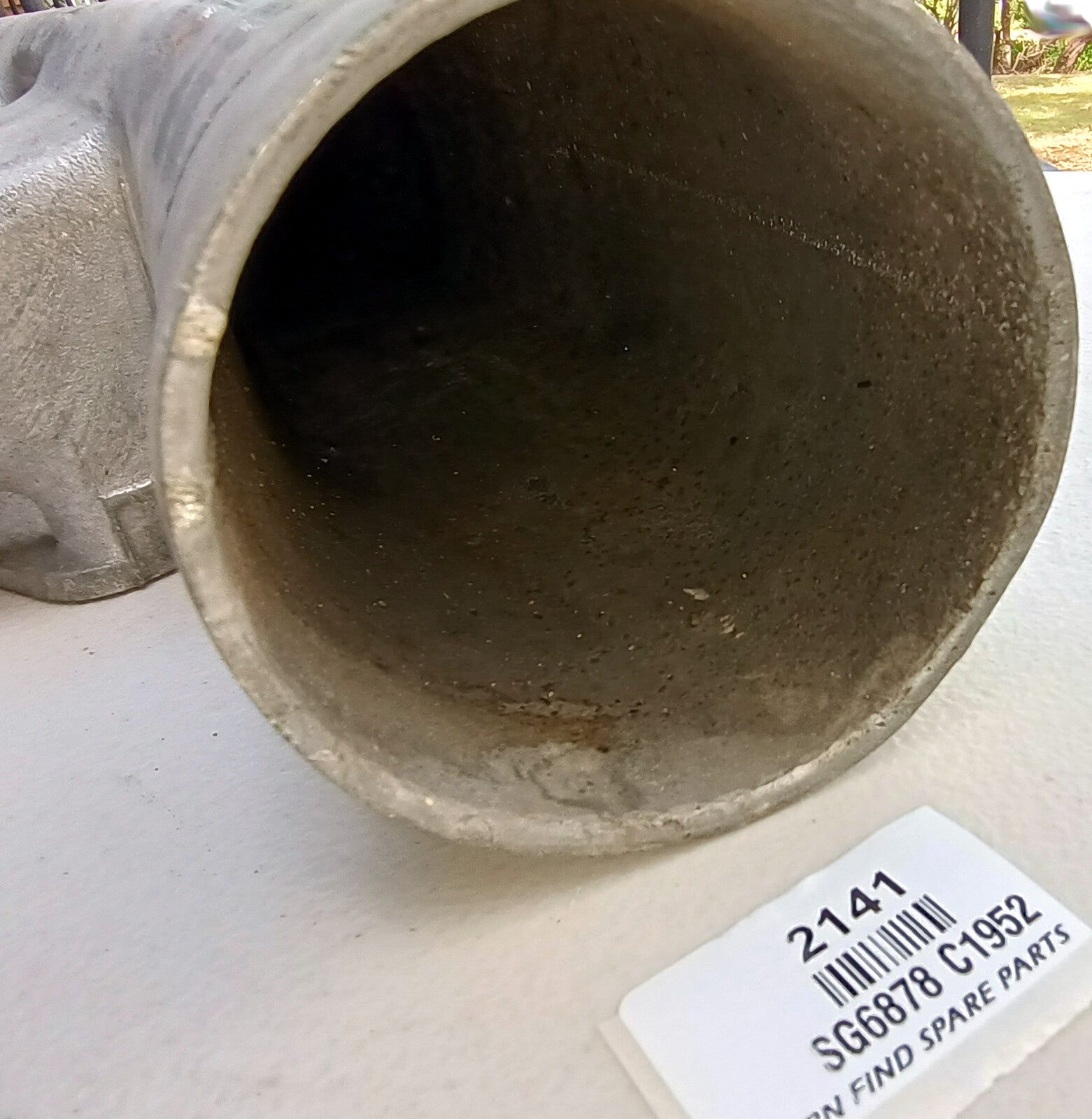 Jaguar 3.8 Litre Triple SU Air Intake Plenum  SG6878 C19529 Very Good USED condi4