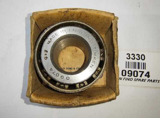 Timken Tapered Roller Bearing Cone New Old Stock 09074 in original old packaging0
