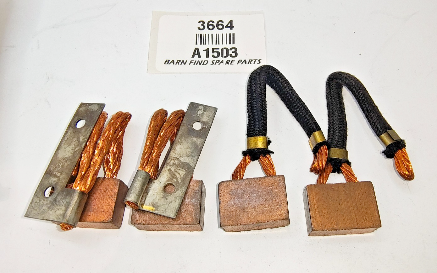 Vesta A1503 Autolite system Starter Motor carbon brush set. New old stock.2
