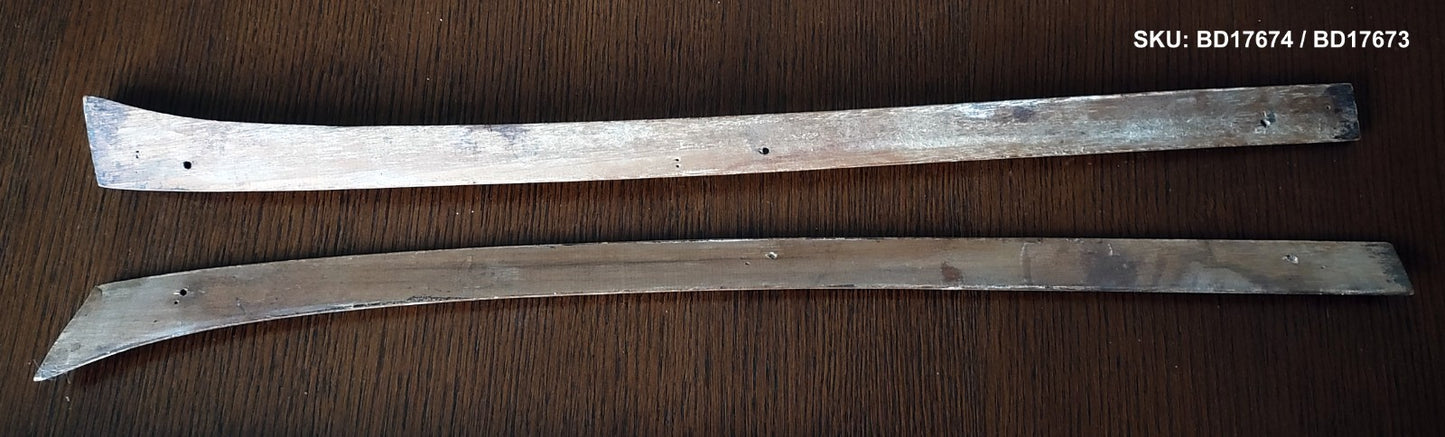 Jaguar MK2 matching Wood Capping top right & left of windscreen BD17674  BD176731