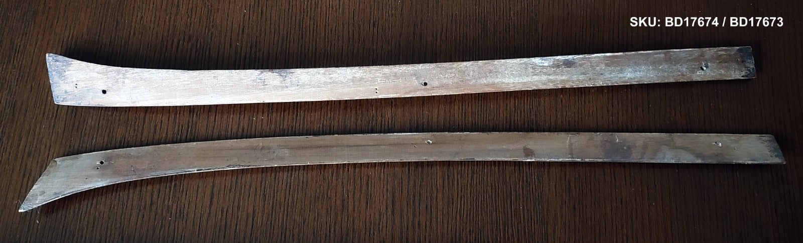 Jaguar MK2 matching Wood Capping top right & left of windscreen BD17674  BD176731