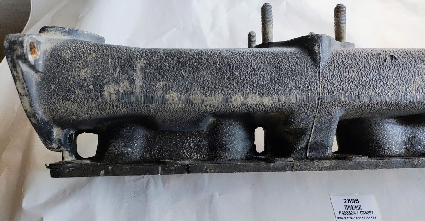 Inlet Manifold Used Original For Twin SU’s P43382A / C39397 To Suit Jaguar XJ613