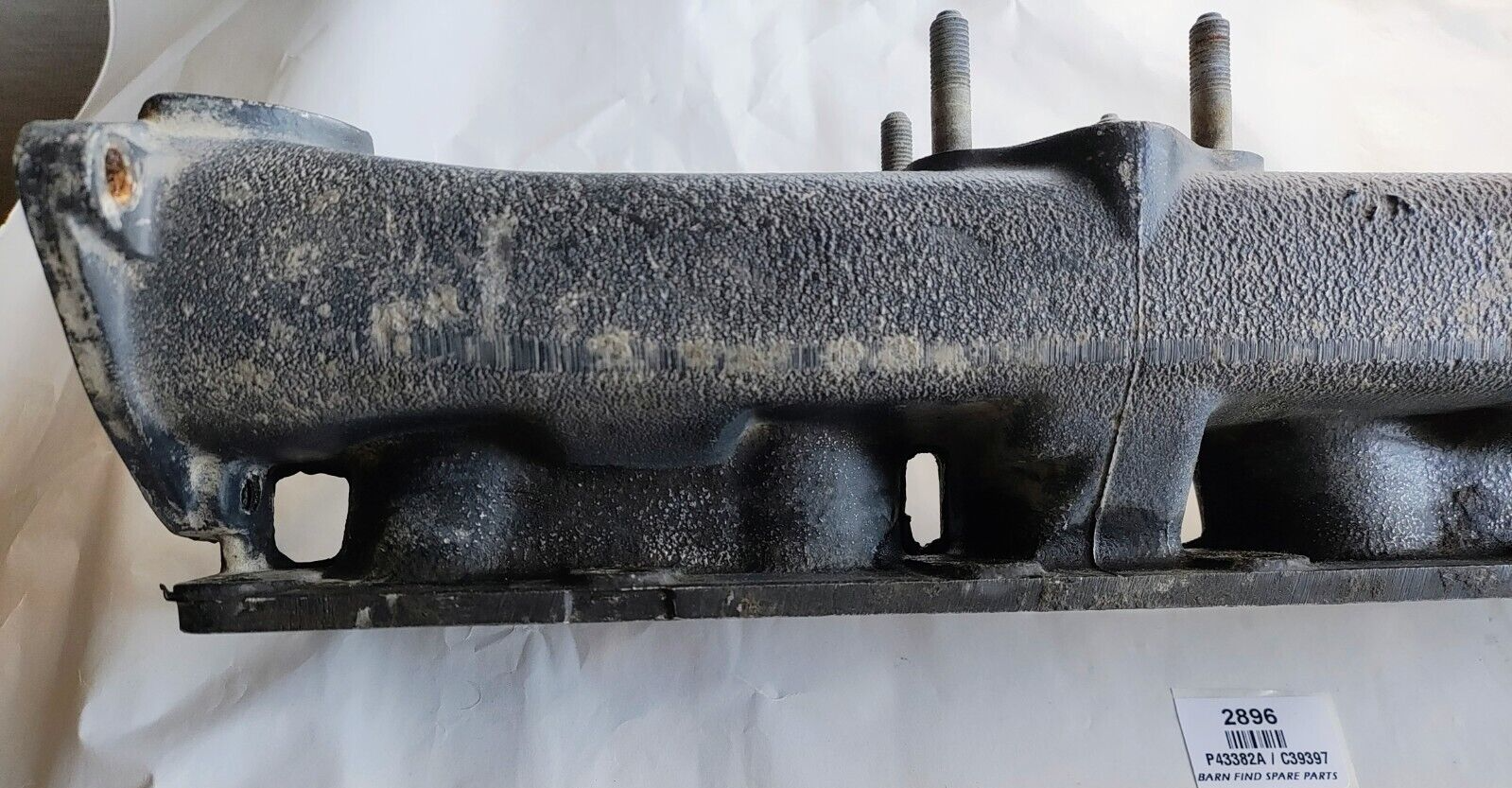 Inlet Manifold Used Original For Twin SU’s P43382A / C39397 To Suit Jaguar XJ613