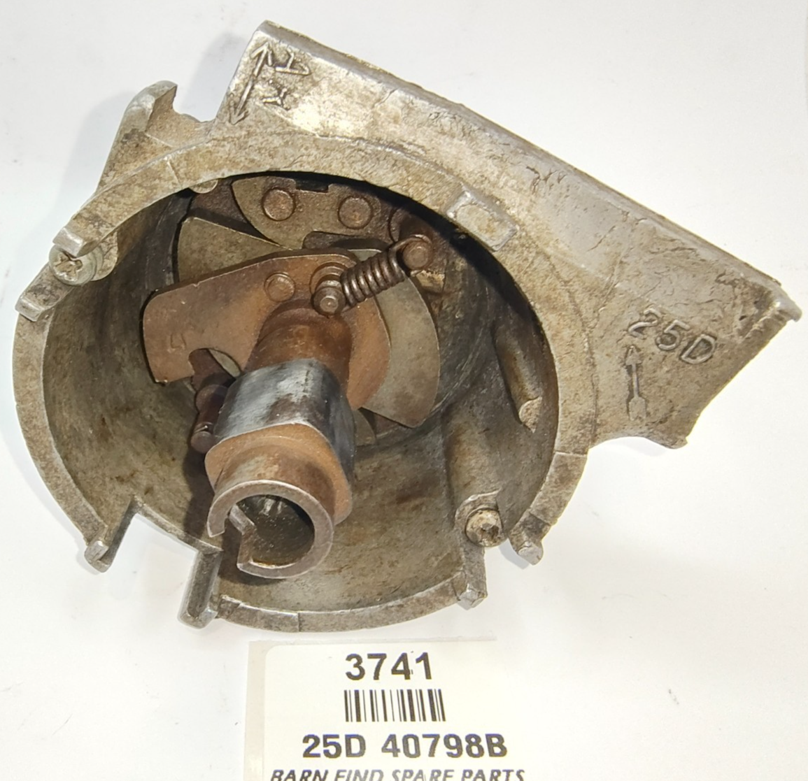 Lucas original Used Distributor 25D Part No. 40798B incomplete, dated  1 639