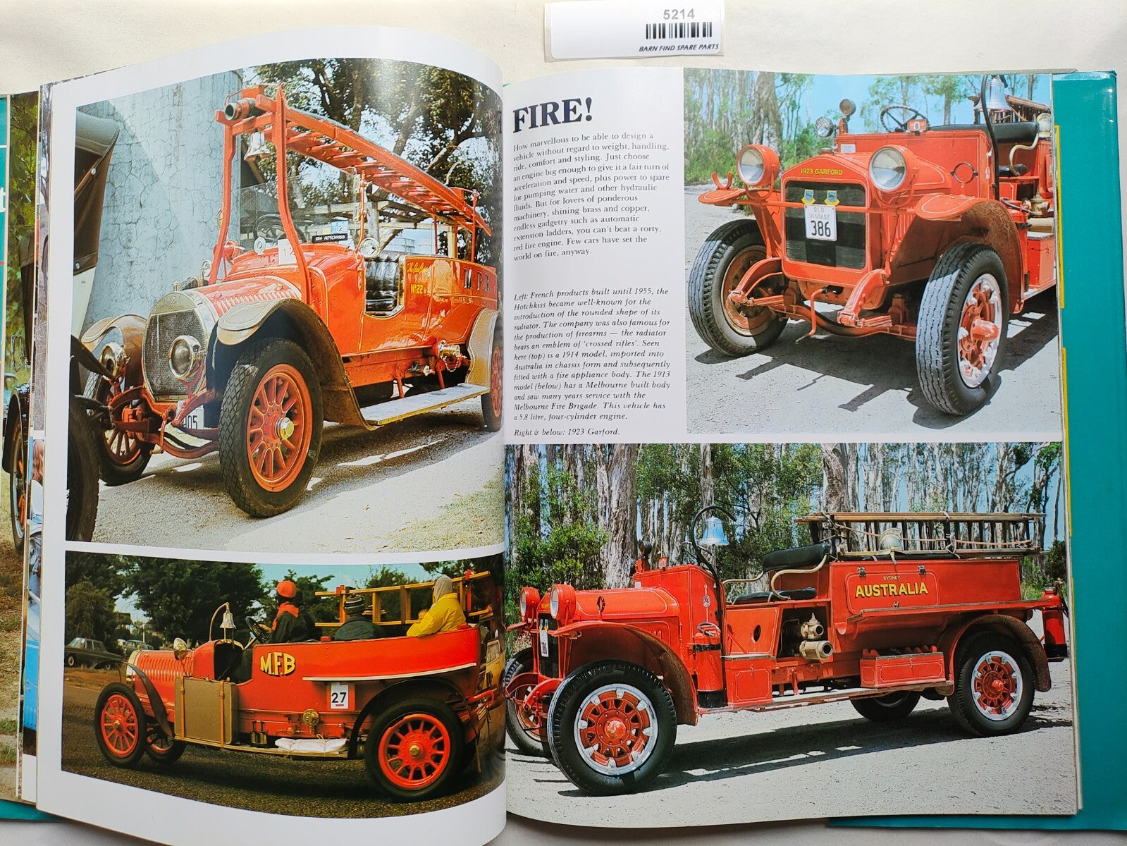 Australia's Veteran & Vintage Cars full colour hardcover book by Bryan Hanrahan8