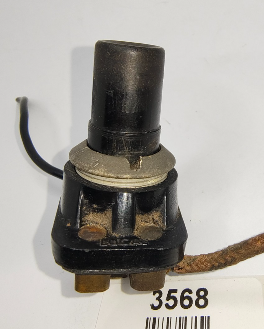 Lucas 31527A Interior Light push on/off switch USED Working suits Jaguar XK1504