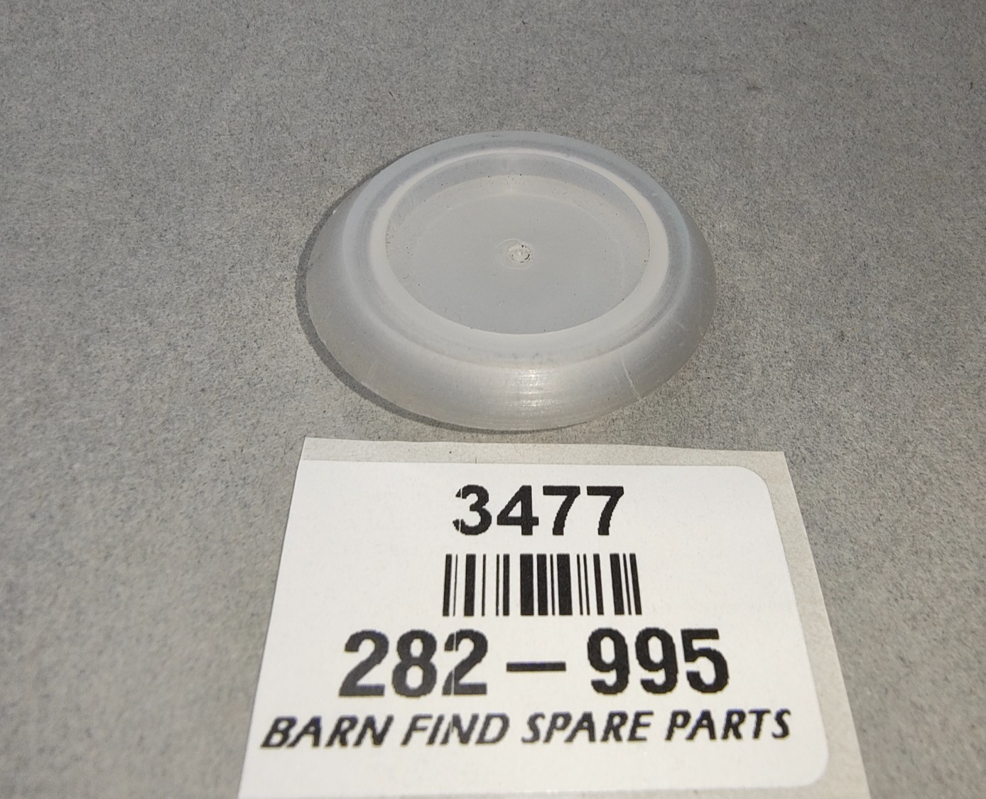 CLEAR DRAIN BLANKING PLUG grommet 1" New Old Stock 282-995 / CFP1000 Suits MGB1