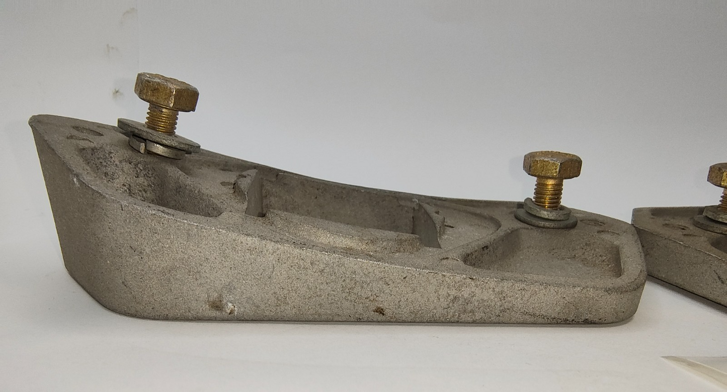 Lucas Type L471 rear lamp curved mounting plates Suit Morris Oxford  & others4