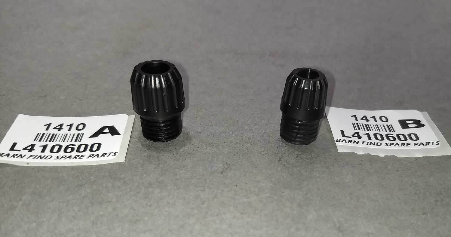 Lucas Acorn Nuts L410600 2 slightly different styles we have 9 x A & 6 x B0