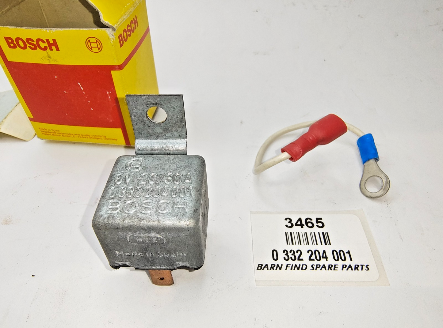 Bosch 5-pin connector 6 Volt 20/30A Fuel Injection Combination Relay 03322040011
