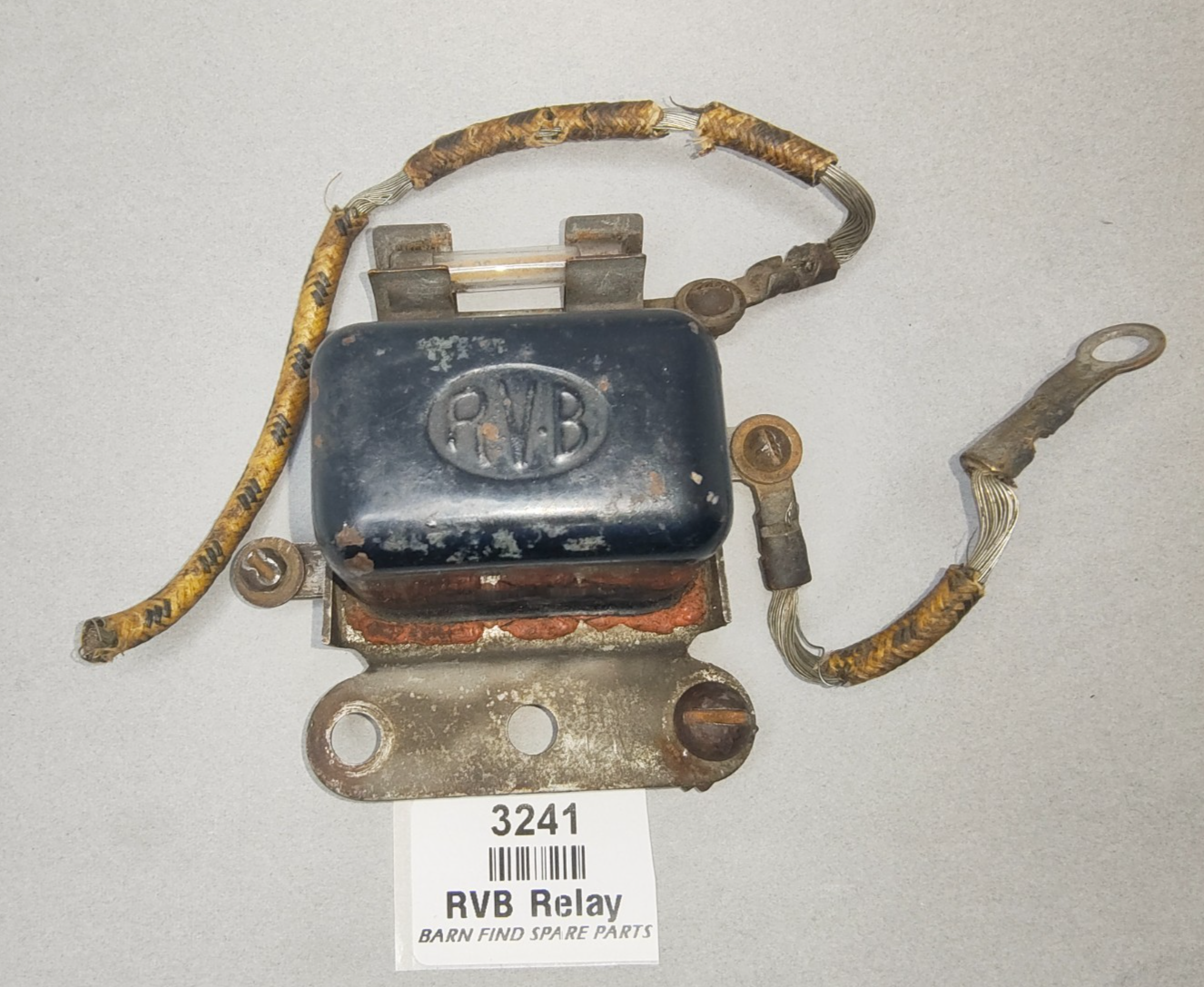 RVB Original 6v Used Horn Relay external 20 AMP fuse. 3 terminals marked H S B0
