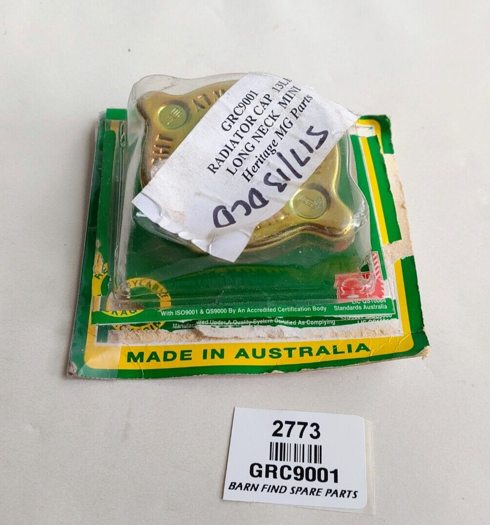 Radiator Cap - 13LB Long Neck MINI New GRC90010