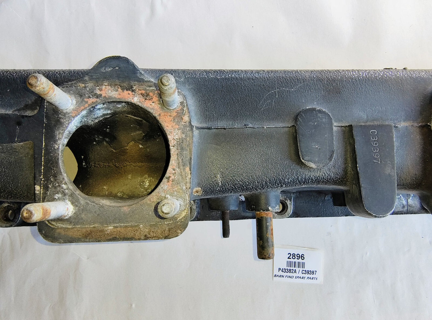 Inlet Manifold Used Original For Twin SU’s P43382A / C39397 To Suit Jaguar XJ64