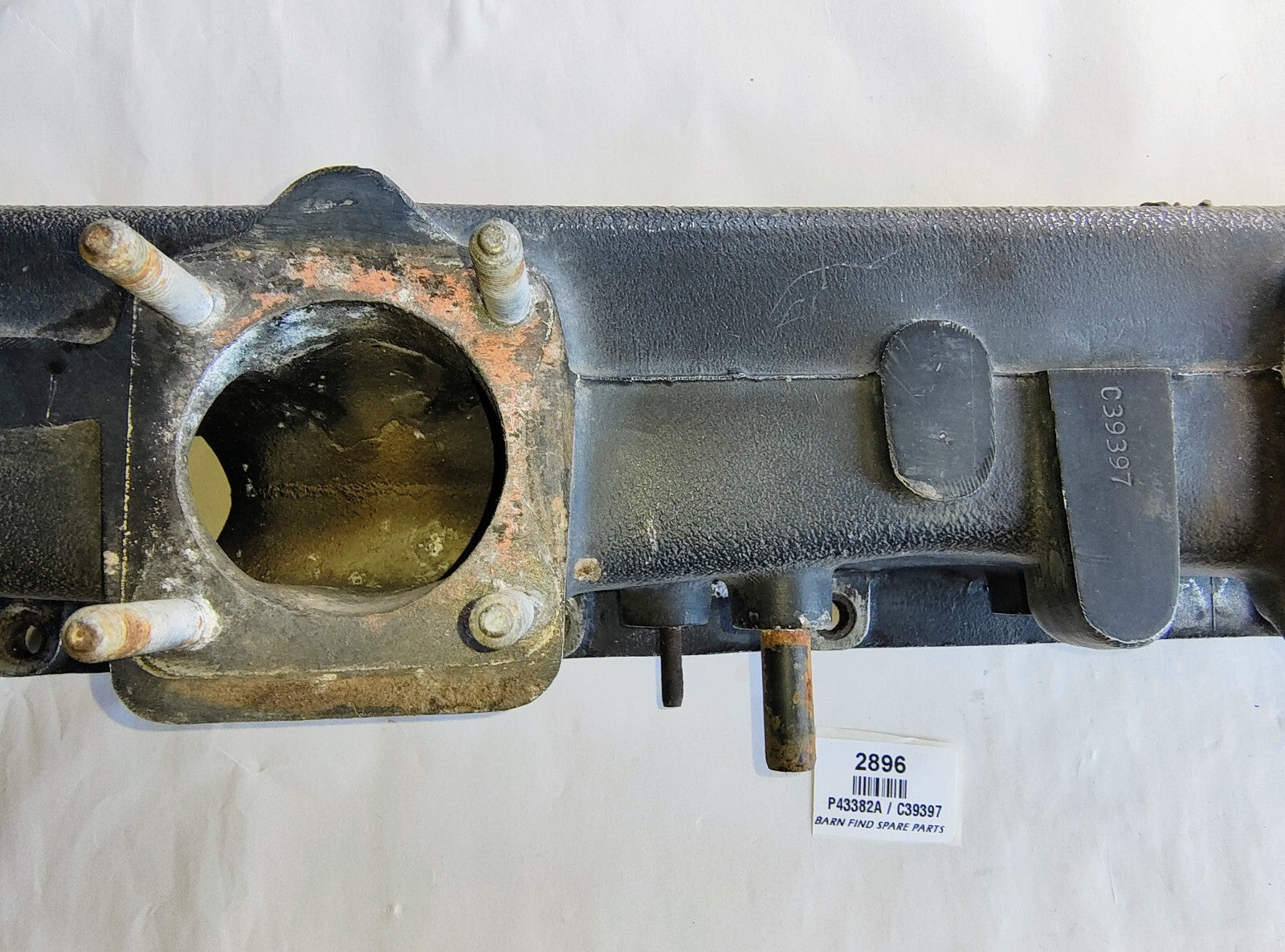 Inlet Manifold Used Original For Twin SU’s P43382A / C39397 To Suit Jaguar XJ64