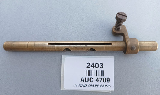 SU Brass USED Throttle Stop Left Hand & Spindle AUC 4709, Used Condition0