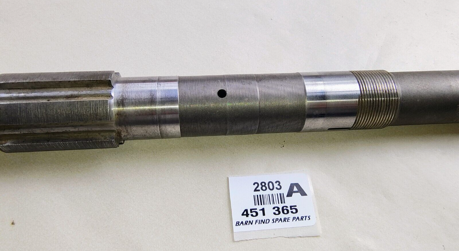 MG Gearbox Mainshaft  451-365 A, Sliding Spline Type, Good  Used Condition10