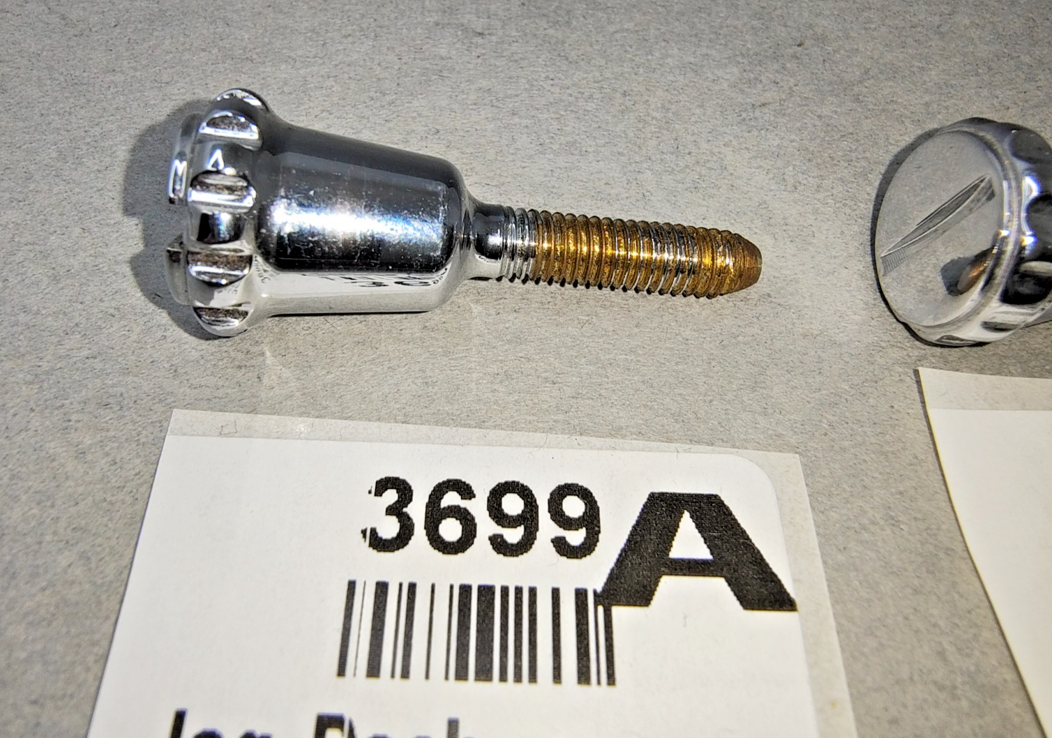 Original Dash Board chrome thumb screws as fitted to many classic model Jaguars1