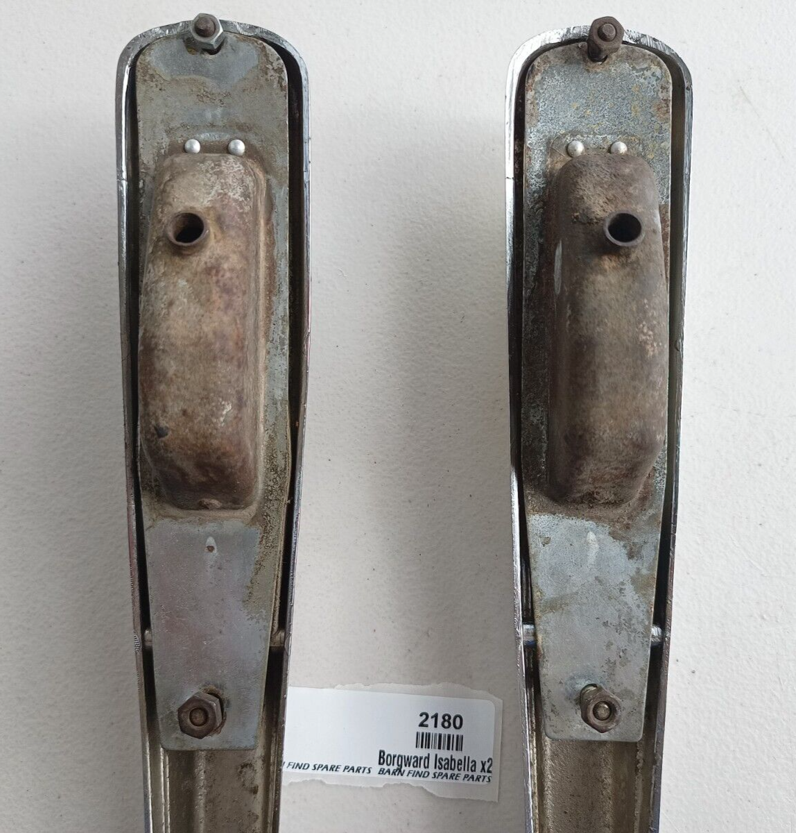 Original Borgward Isabella USED pair of left &right front Indicator housings6