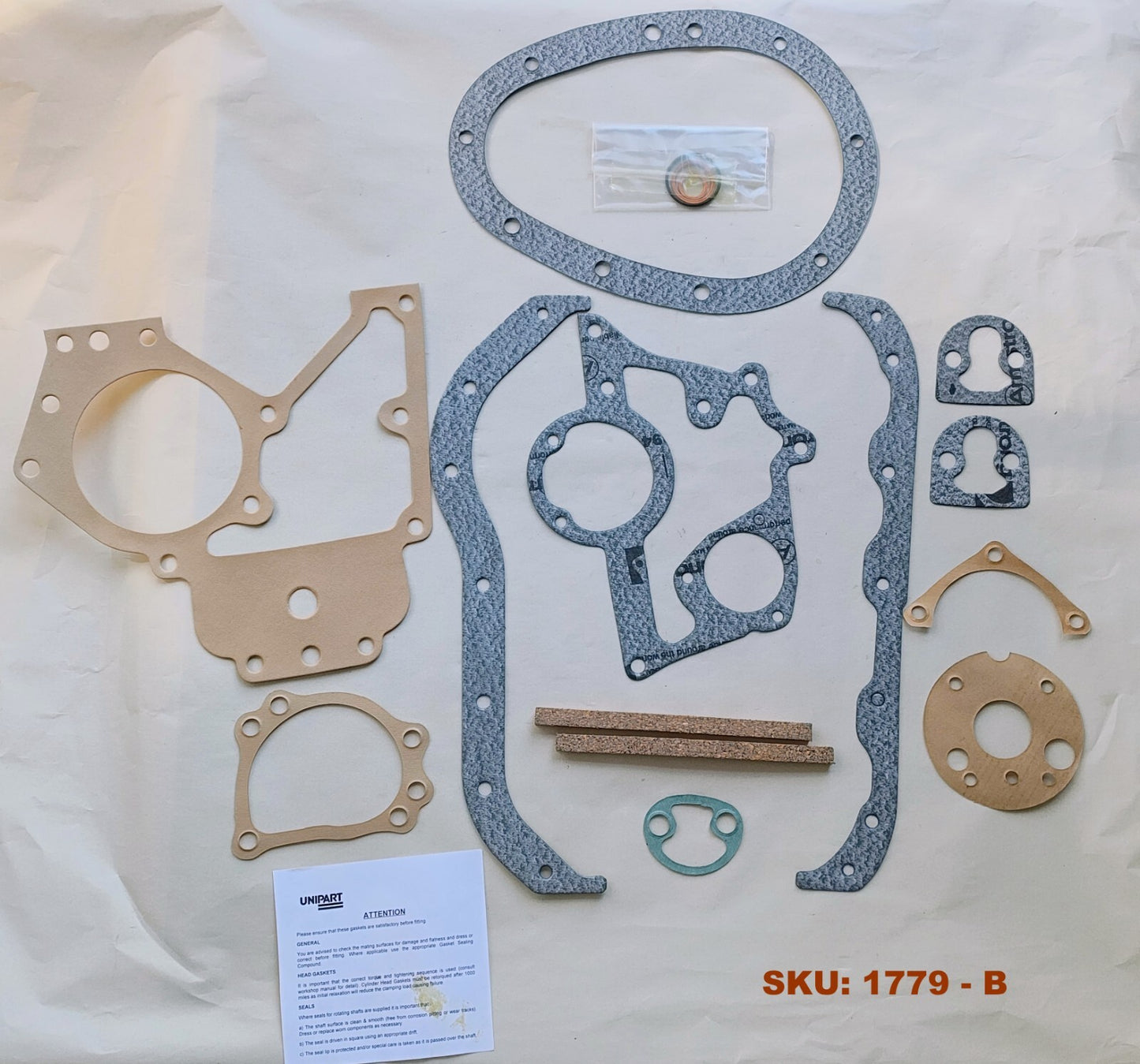 Lower gasket 1275 A-Series Inline Engine Conversion Gasket Set 296-6801