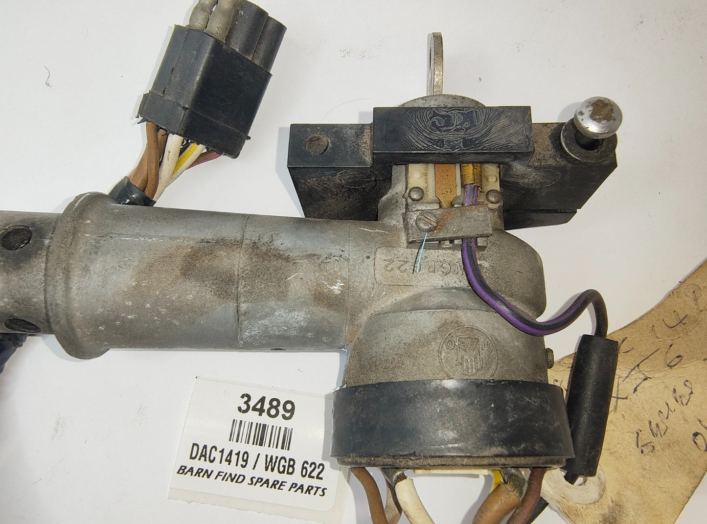 Jaguar XJ Ignition Switch & steering lock Good Used Condition DAC1419 / WGB 6228