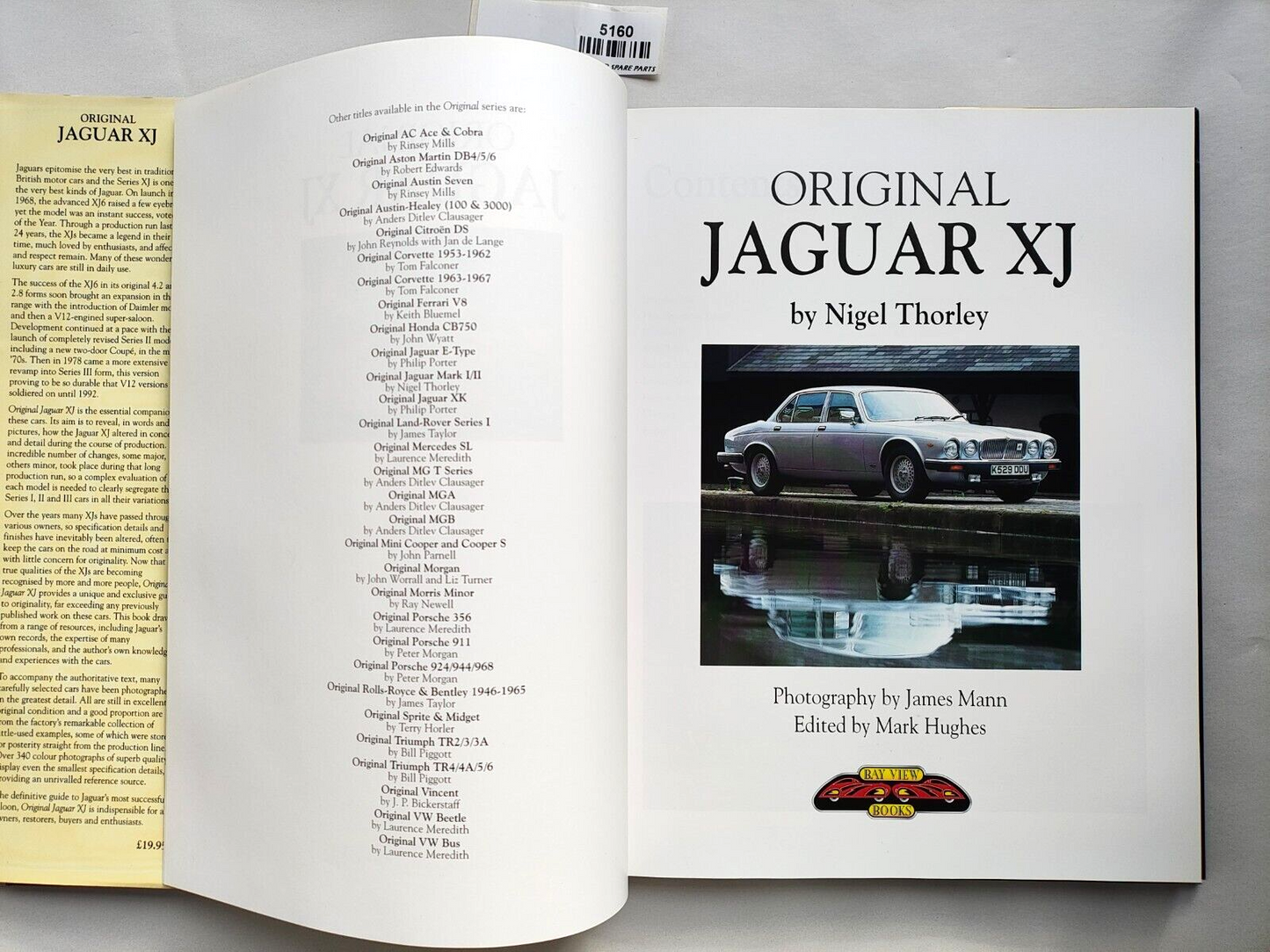 Original Jaguar XJ The Restorer's Guide Series I II III Daimler V12 coupes hard2
