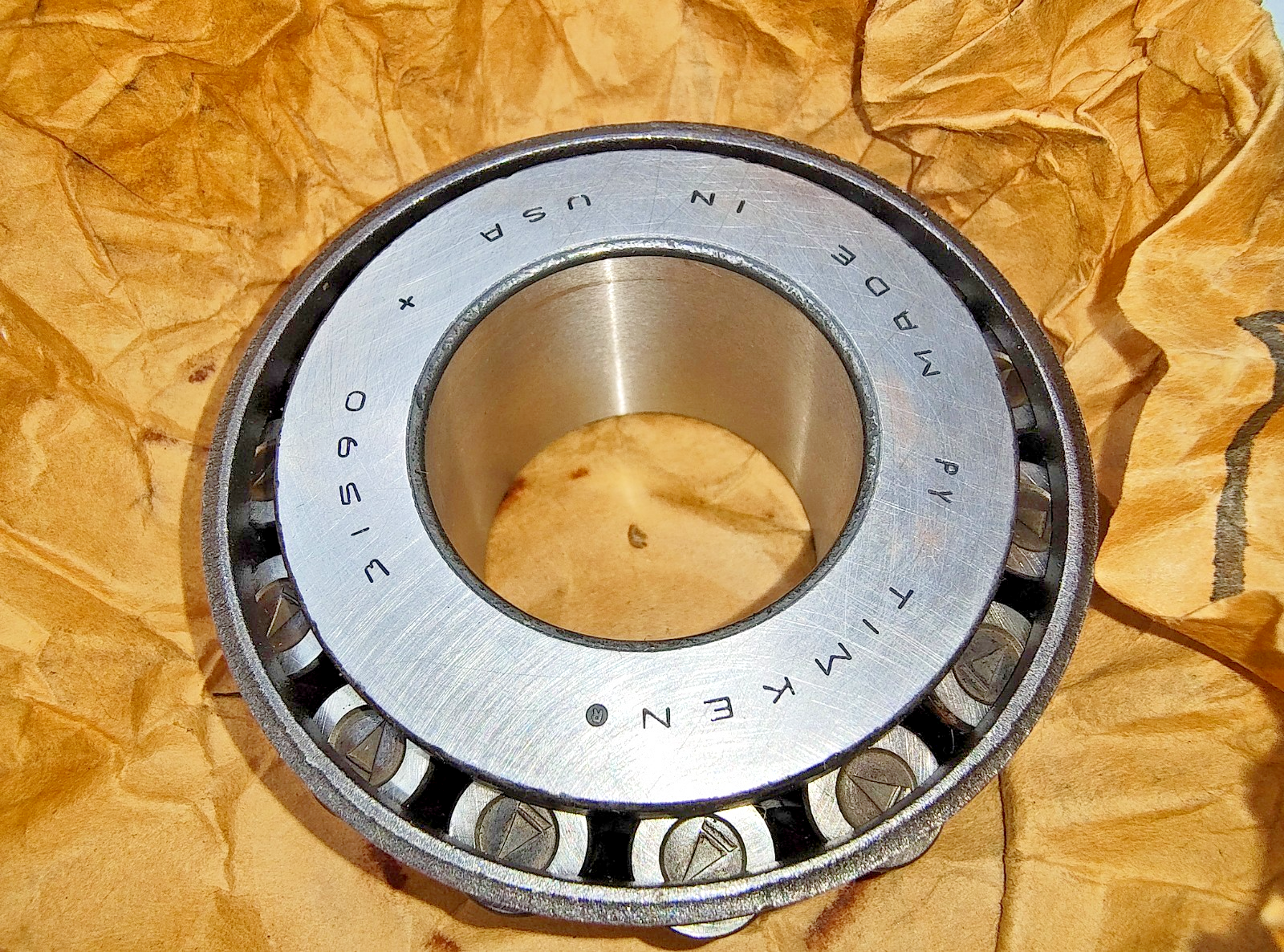 Timken Single-Row Taper Roller Bearing cone New Old Stock 315901