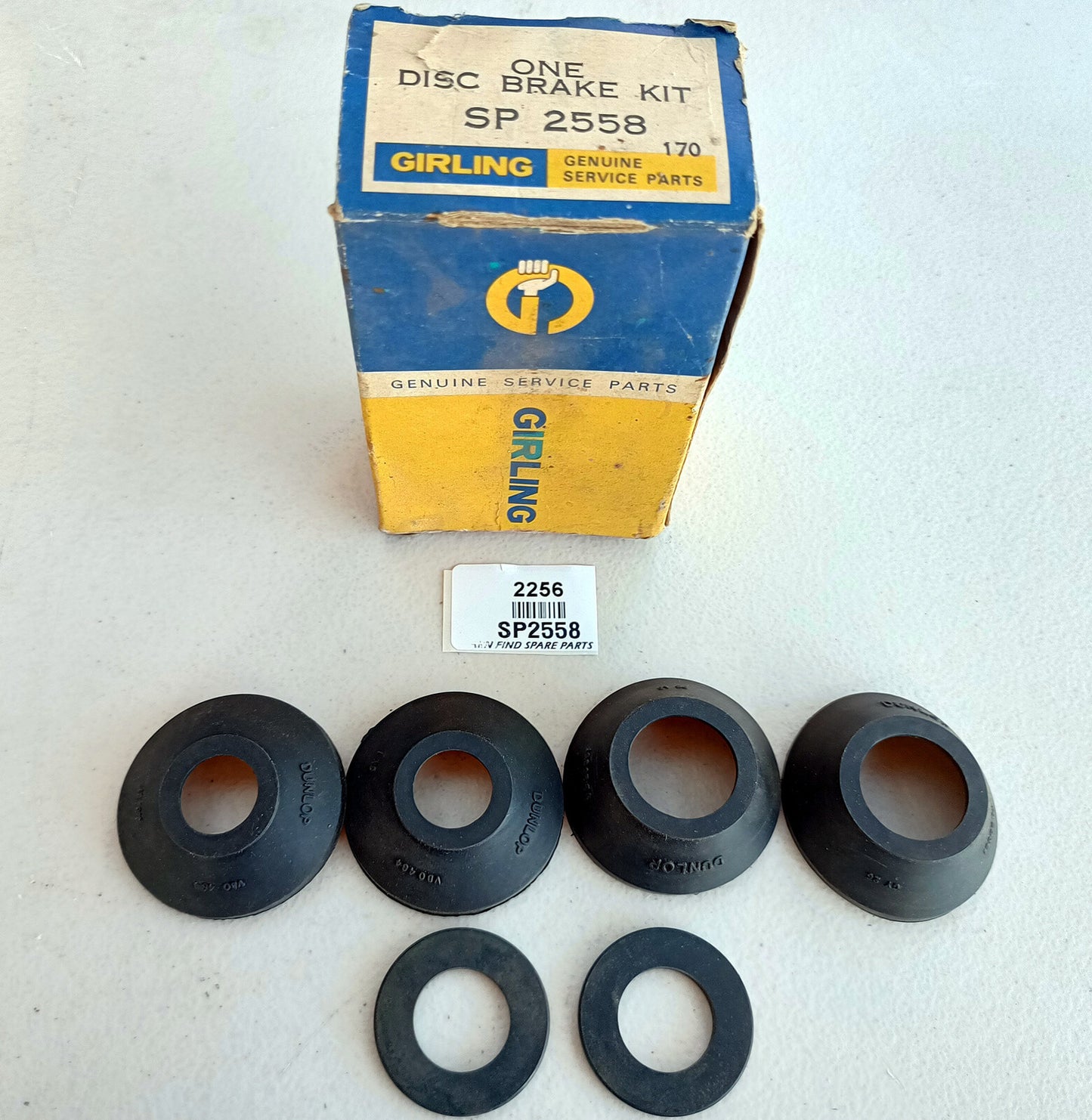 Calliper Repair Kit SP2558, Alternate R606285, New Old Stock0