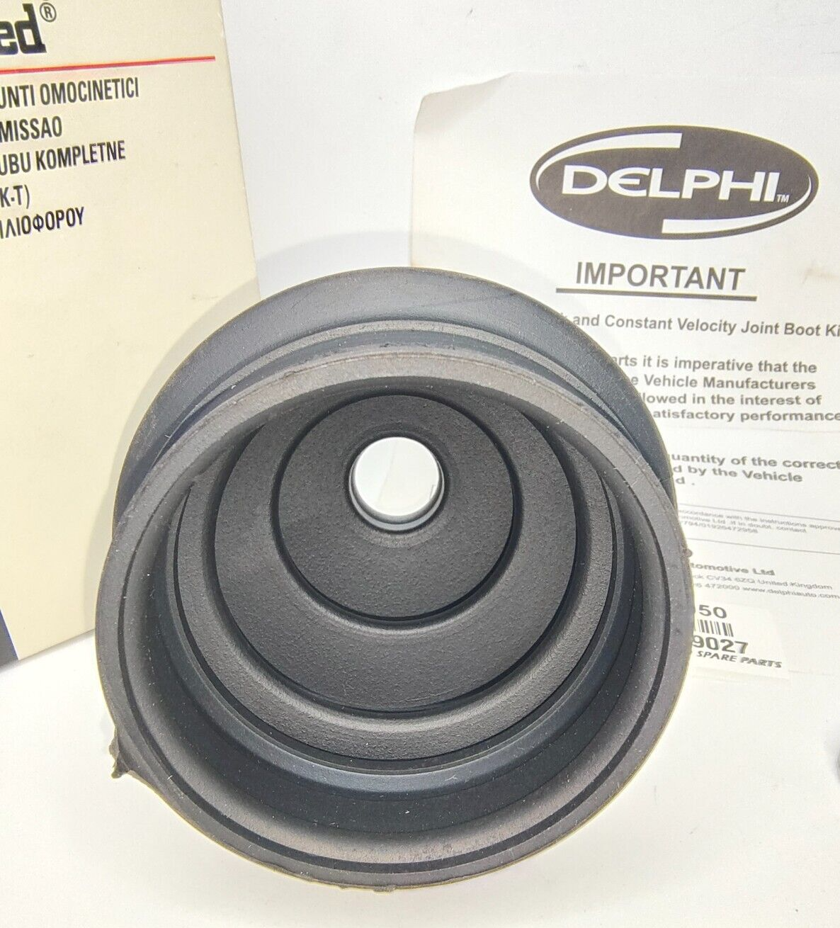 Constant Velocity CV Joint boot kit 18G9027 Austin Mini Triumph AC Allegro2