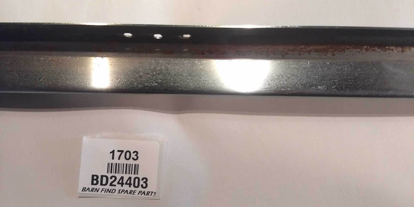 Jaguar E-Type Luggage panel chrome strip BD244033