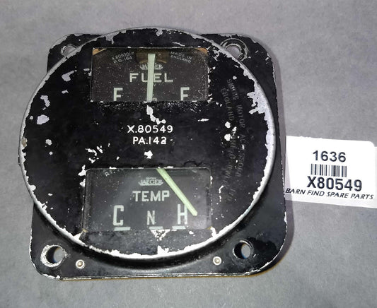 Original Smiths Jaeger Fuel & Temperature Gauge Module X805490