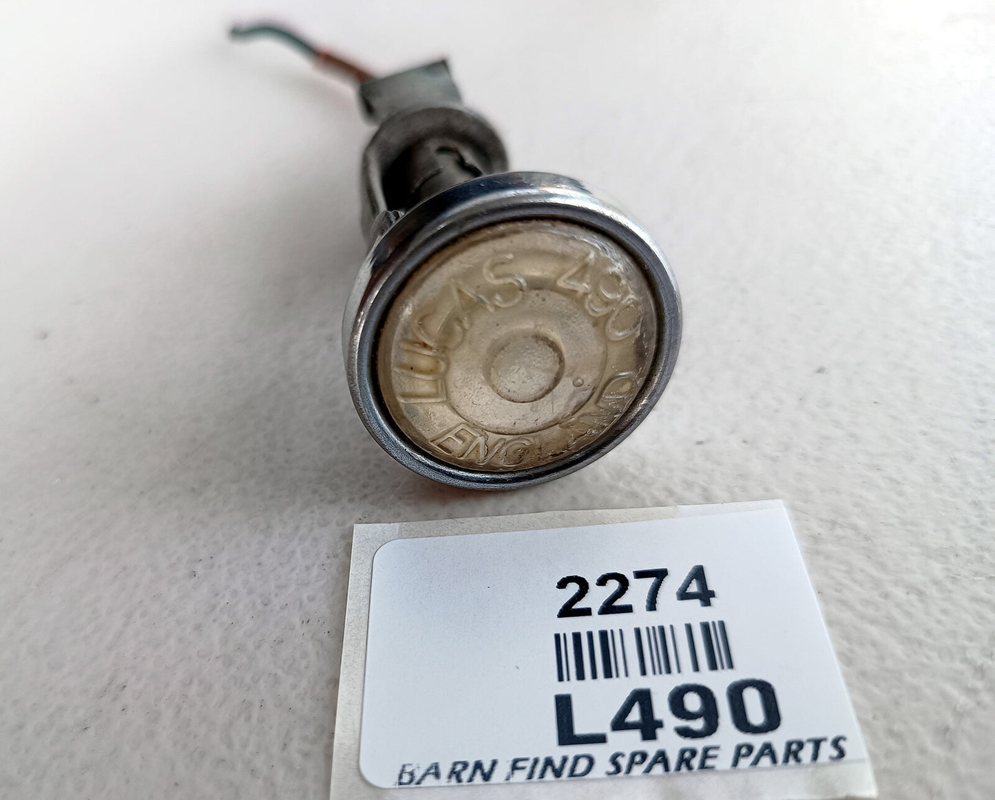 Original Lucas 490 Side light, L490. Used Condition3