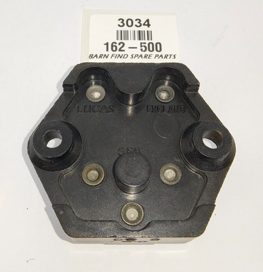 Original Lucas Bakelite FS6 screw terminal 2 fuse block - 162-500 New Old Stock6