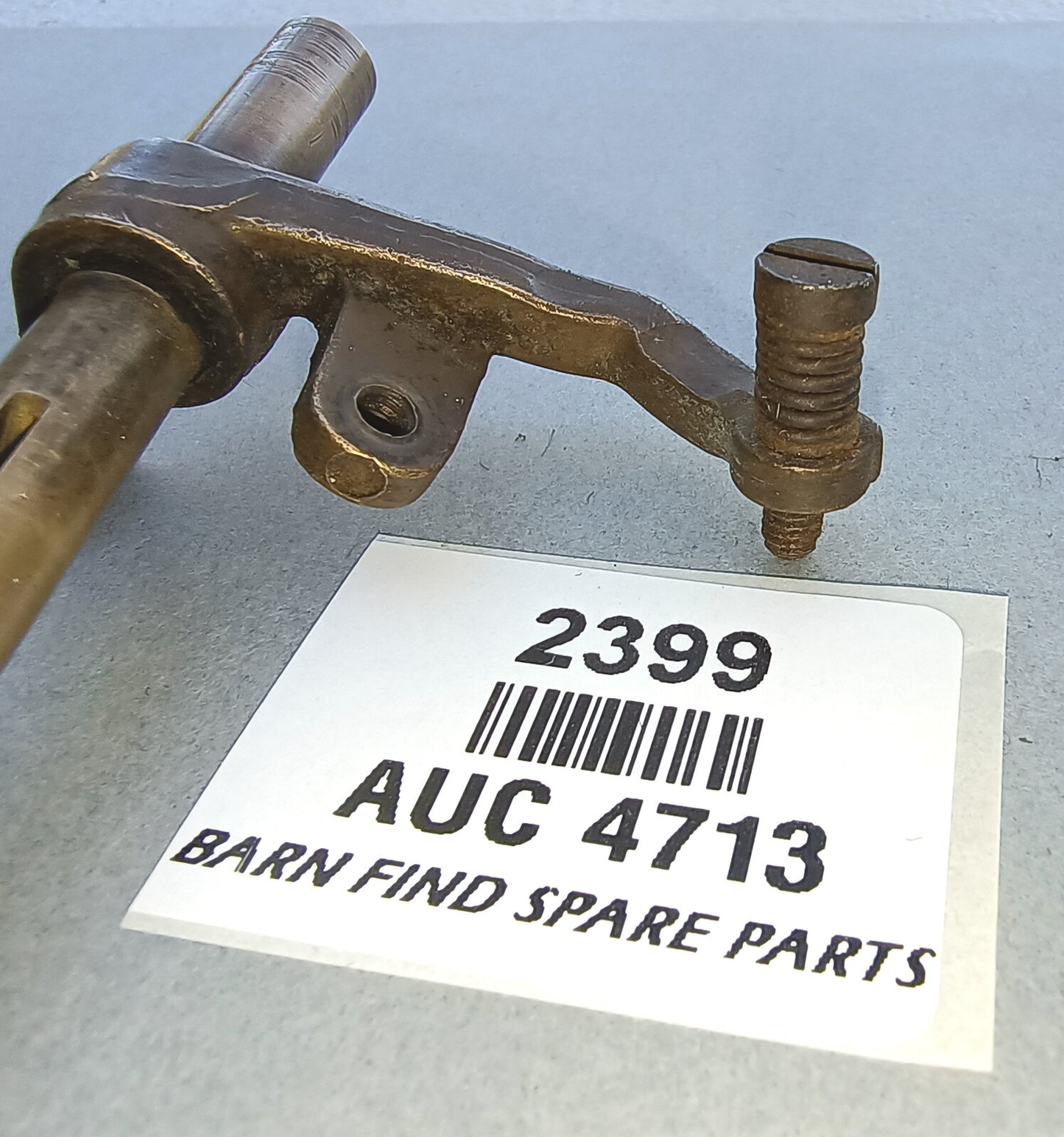 SU Brass USED Throttle Stop  & Spindle AUC 4713, Used Condition2