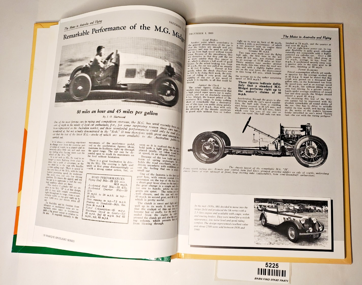 Spotlight On MG DOWNUNDER - Guide for owners, buyers & MG enthusiasts hardcover4