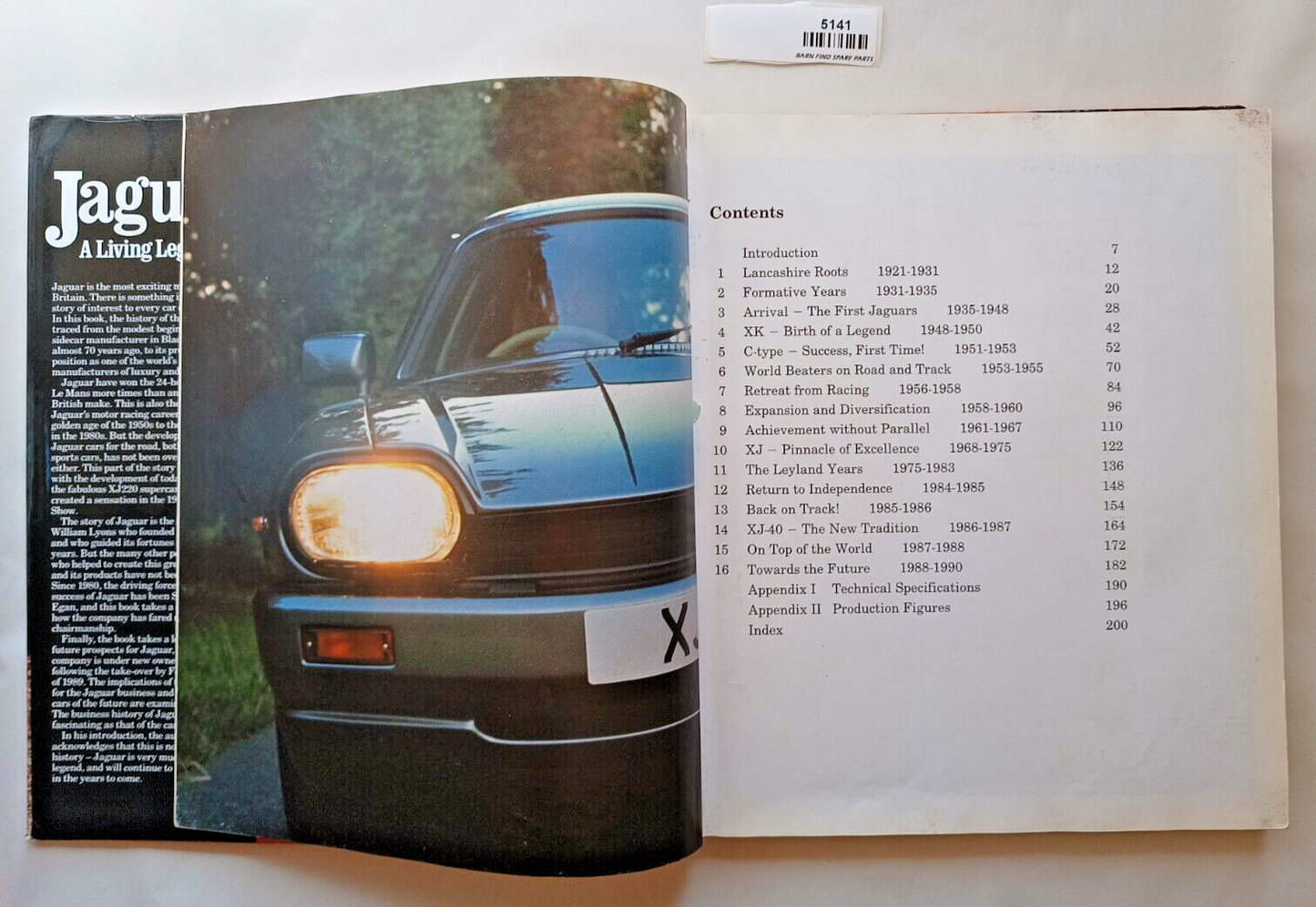Jaguar A Living Legend hardcover book by Anders Clausager4
