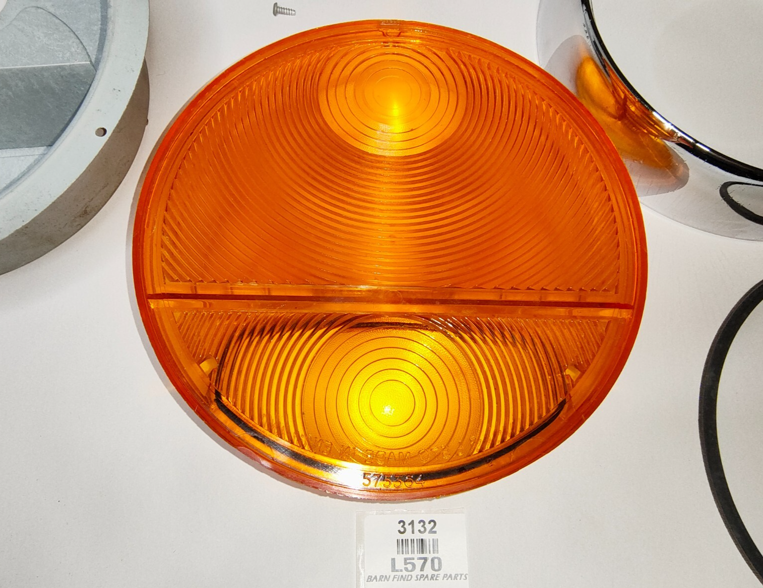 RARE Original Lucas AMBER L570 Tail Light suits Lancia Flaminia Appia Vanguard20