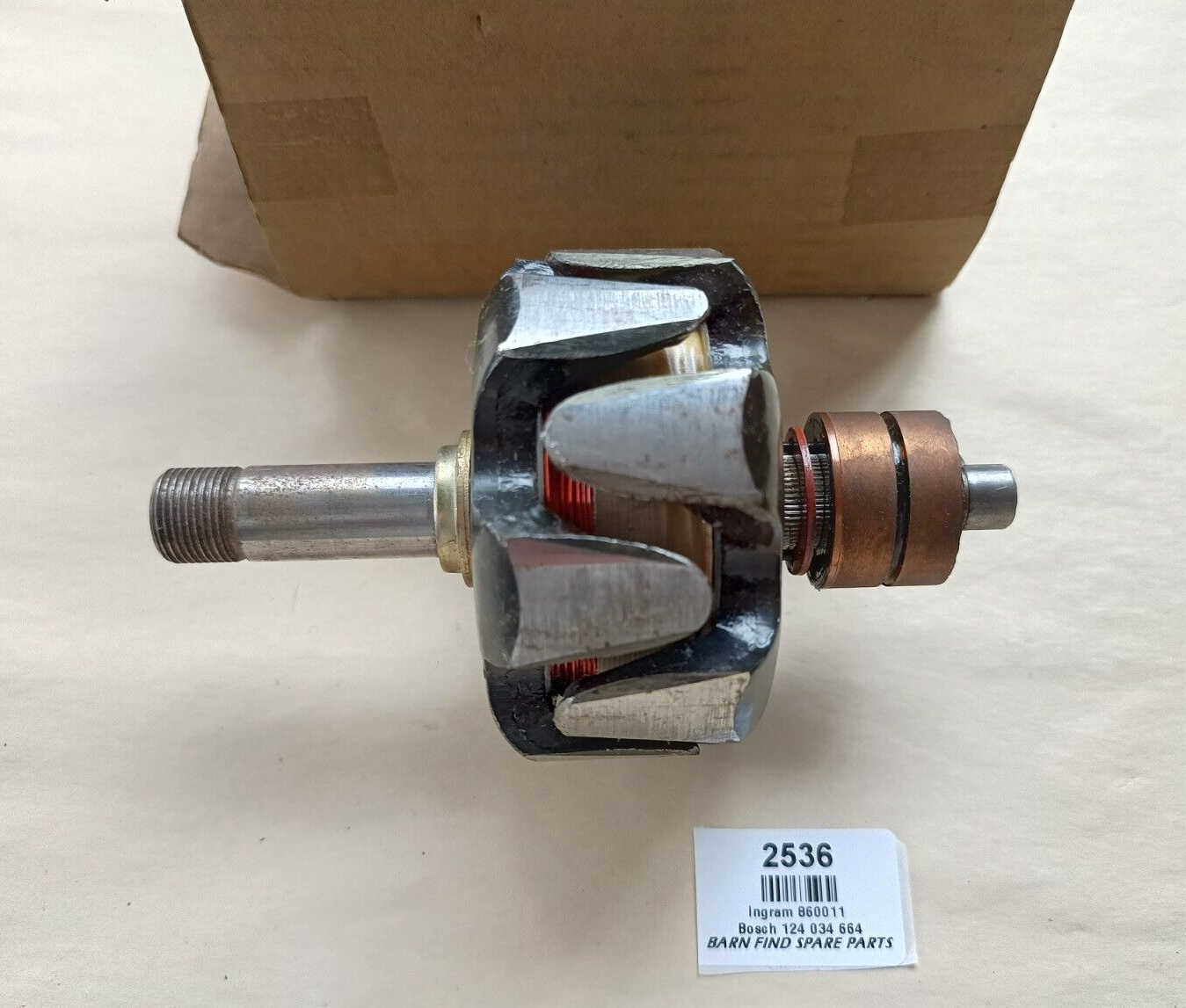 Alternator Rotor  Ingram 860011 Bosch 124 034 664. To Suit Bosch Alternator4