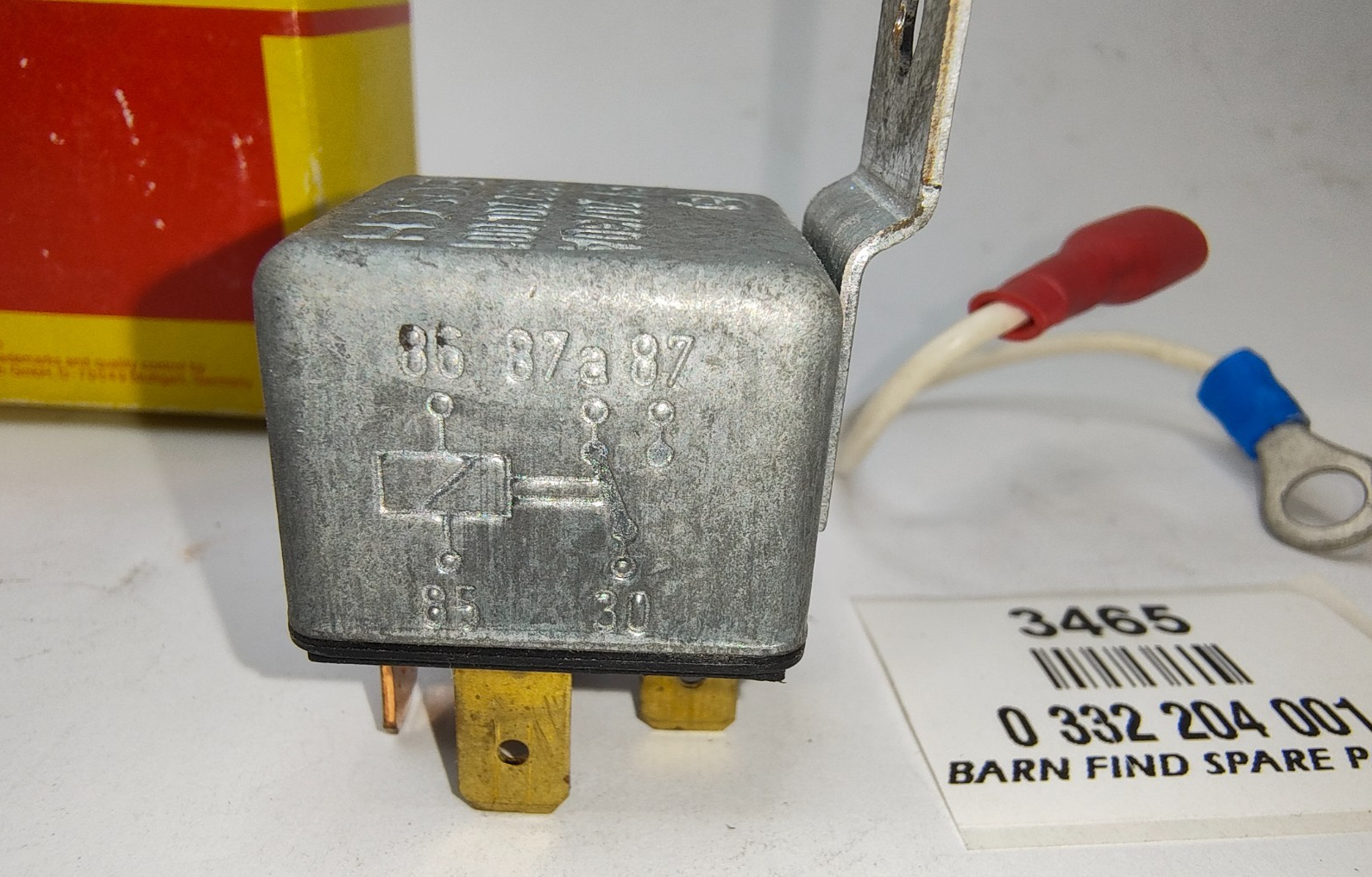 Bosch 5-pin connector 6 Volt 20/30A Fuel Injection Combination Relay 03322040014