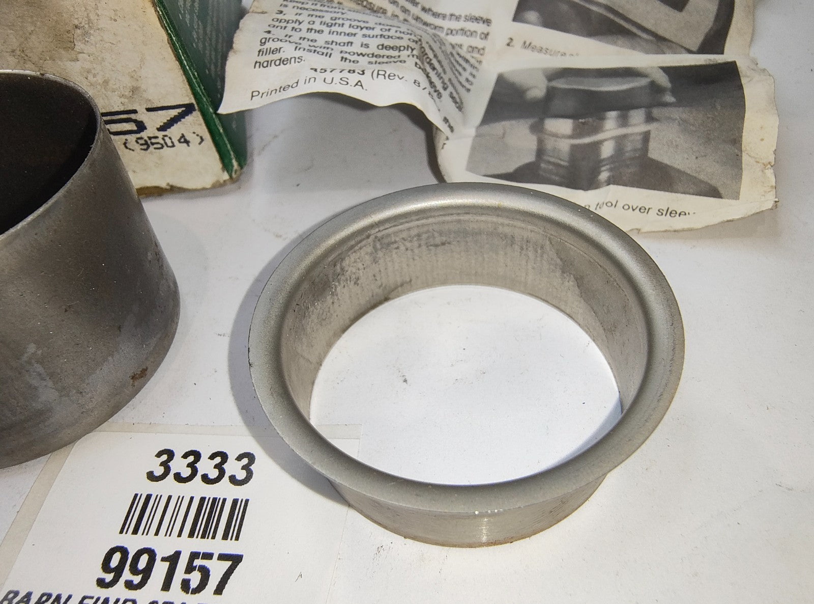 CR Hardened Stainless Speedie Sleeve New Old Stock in original packaging 9915710