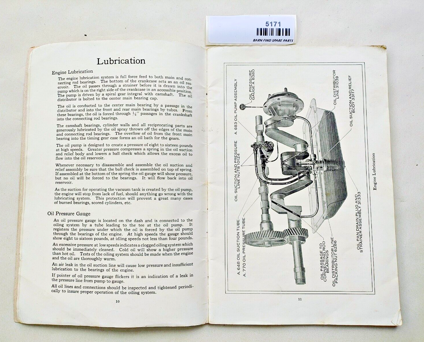 Vintage Maxwell Motor Company Automobile Owner's Instruction Manual Book6