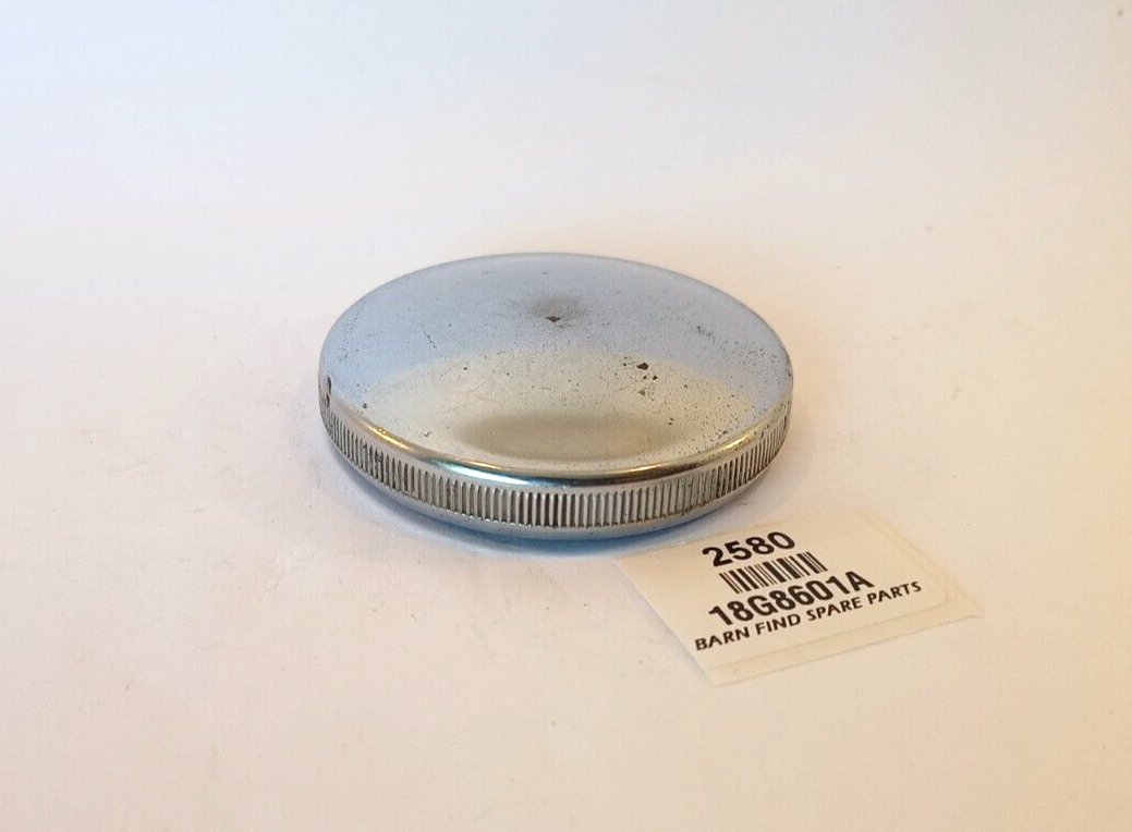 Original vintage MG chrome Fuel Gas cap - non locking 18G8601A Used0