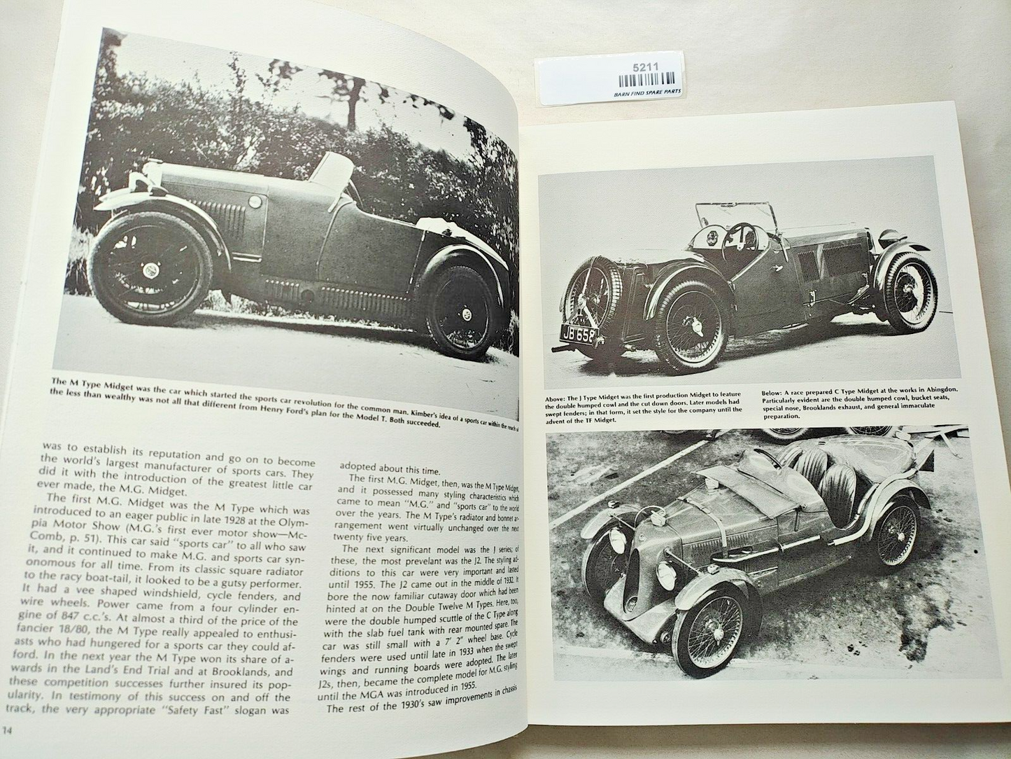 M.G. THE SPORTS CAR AMERICA LOVED FIRST 1975 first edition hardcover R L Knudson4