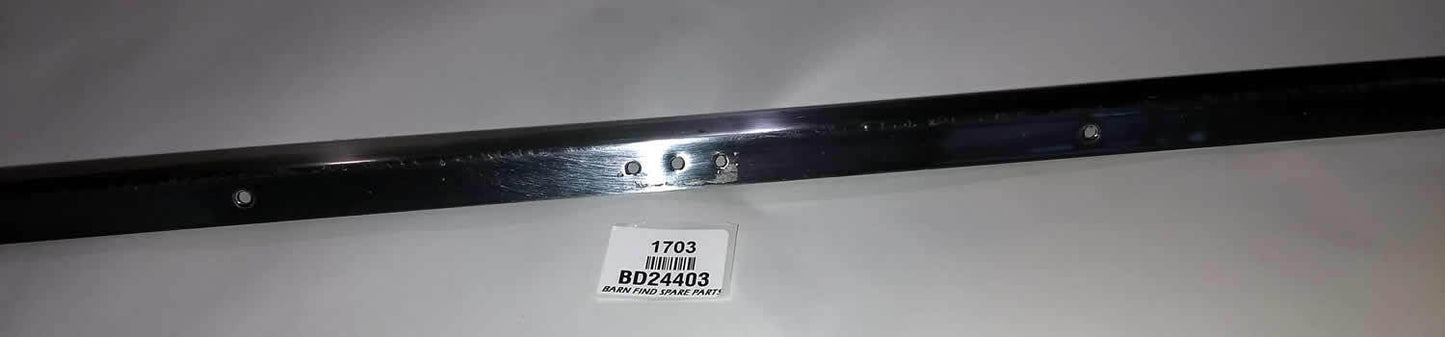 Jaguar E-Type Luggage panel chrome strip BD244035