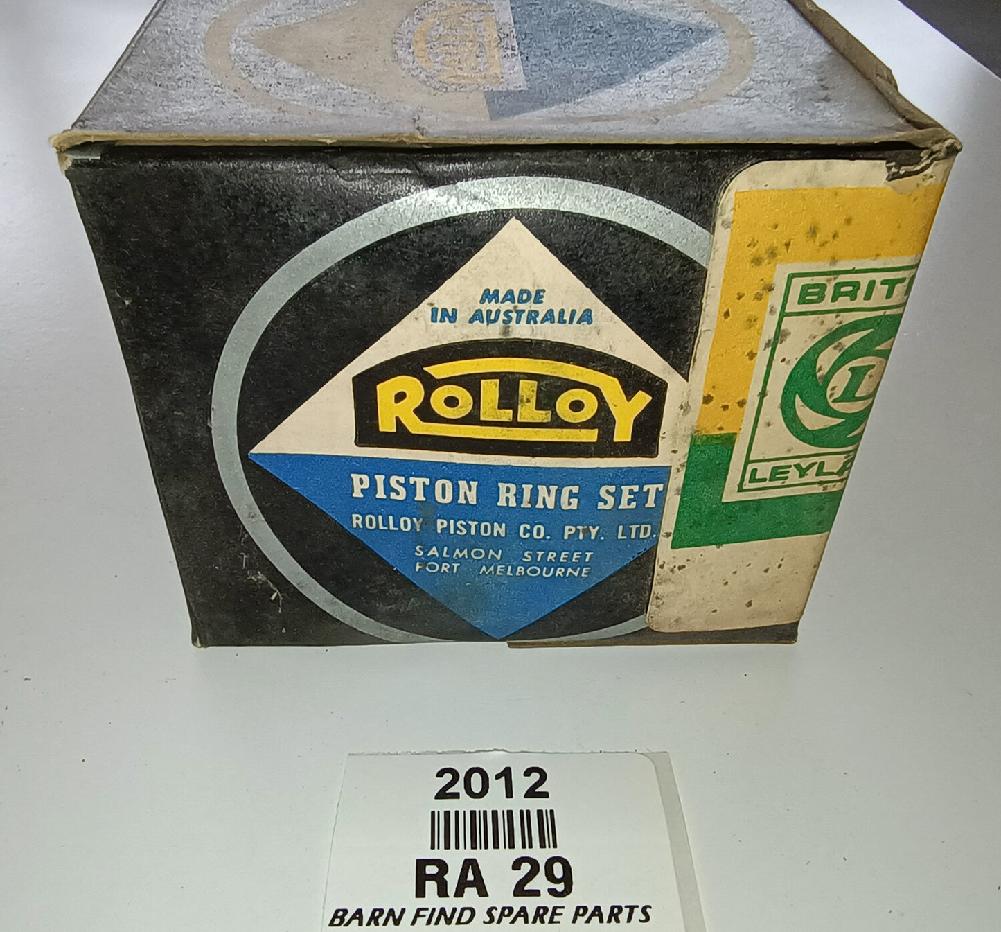 Original New Old Stock RA 29 piston ring set - British Leyland genuine parts and1